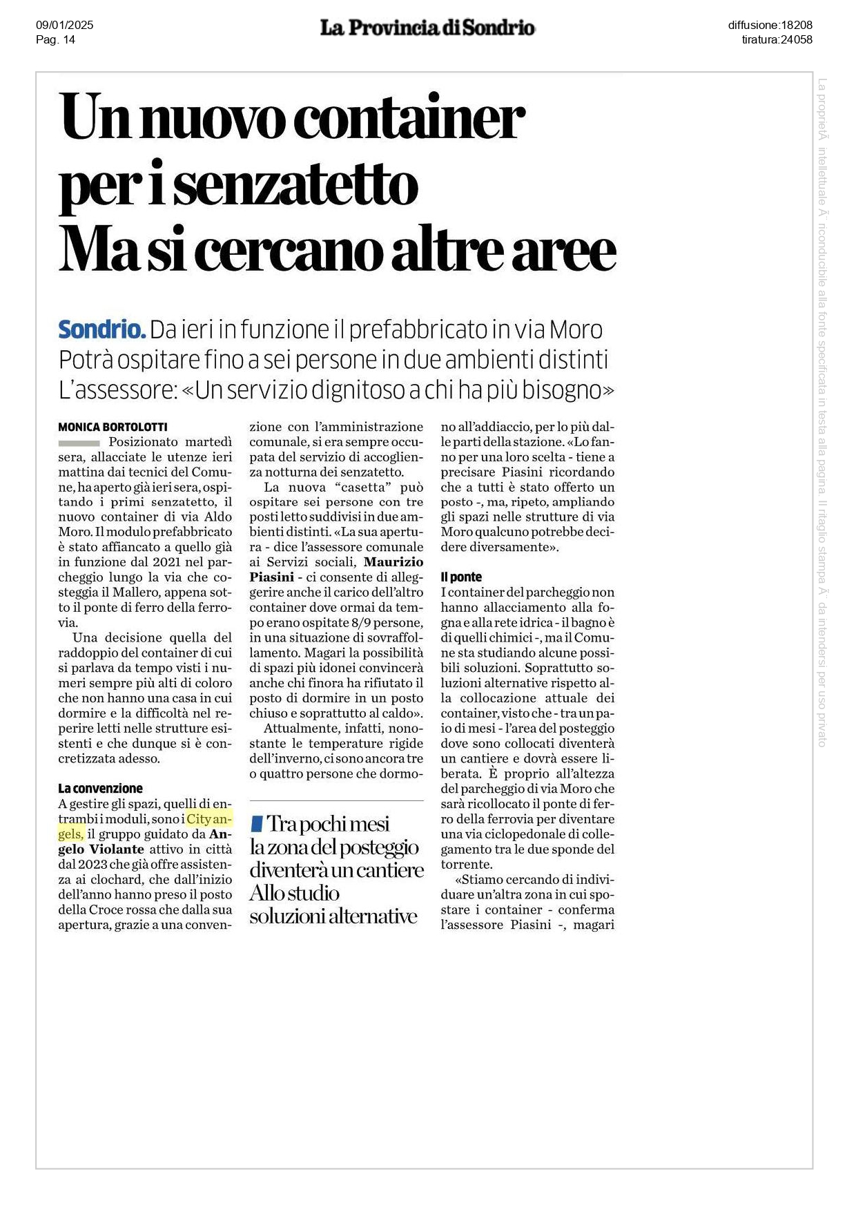 City Angels Sondrio