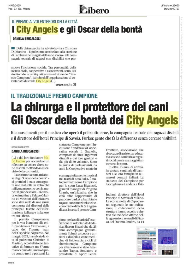 Oscar della bontà