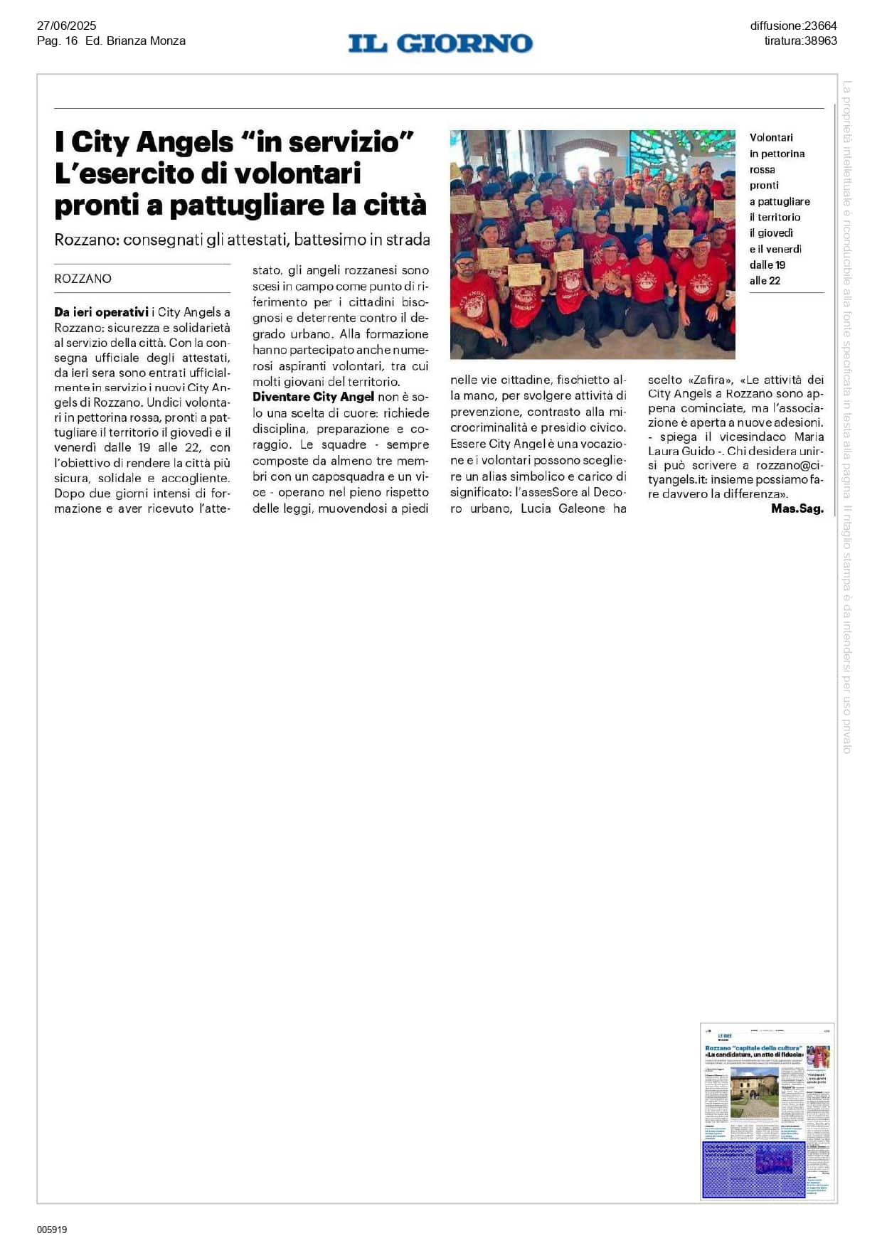 City Angels Rozzano