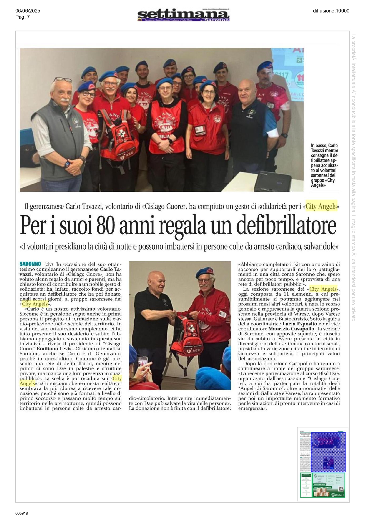 City Angels Saronno