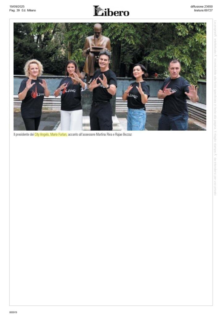Corso gratuito di autodifesa personale a Milano con i City Angels