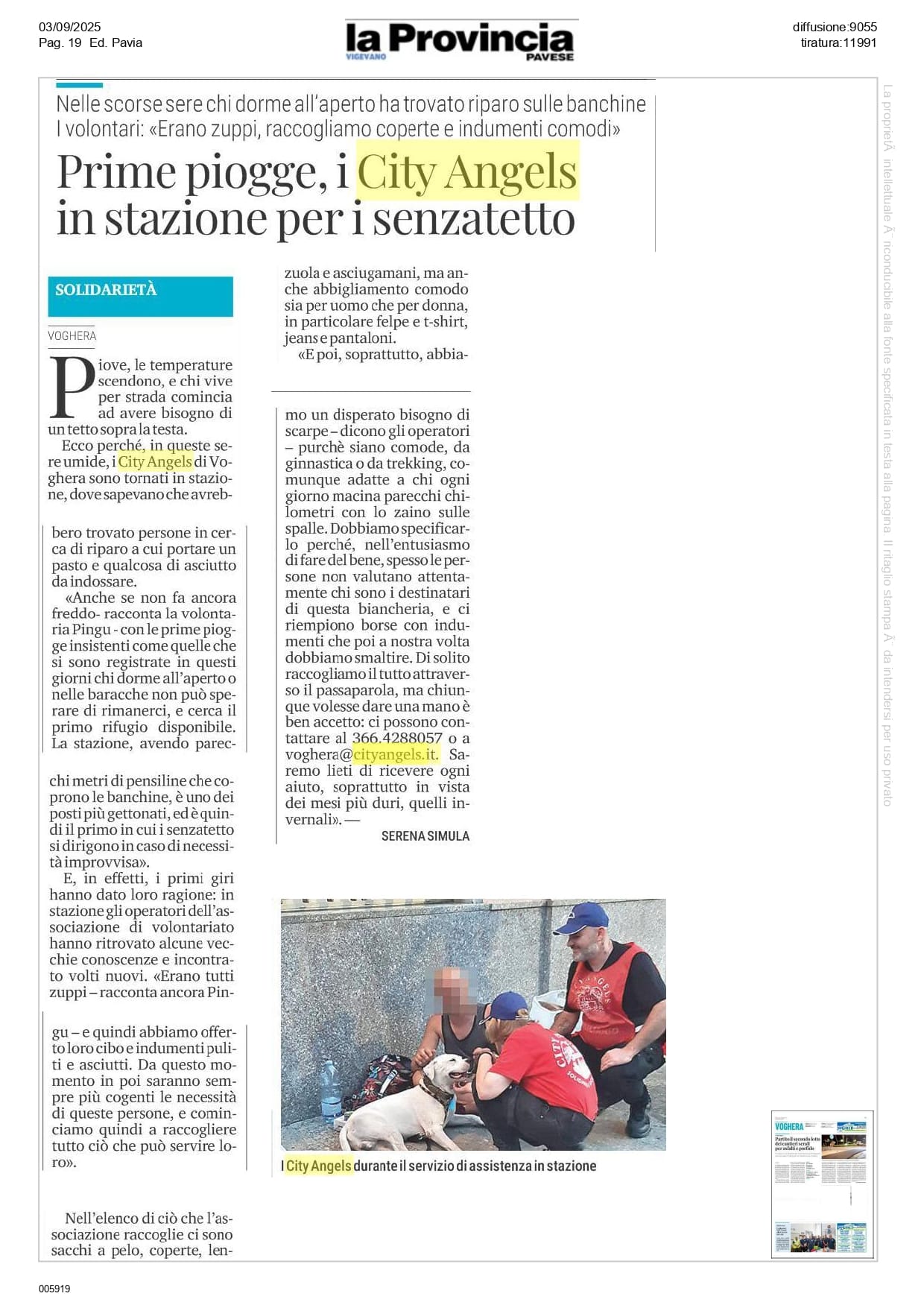 City Angels Voghera