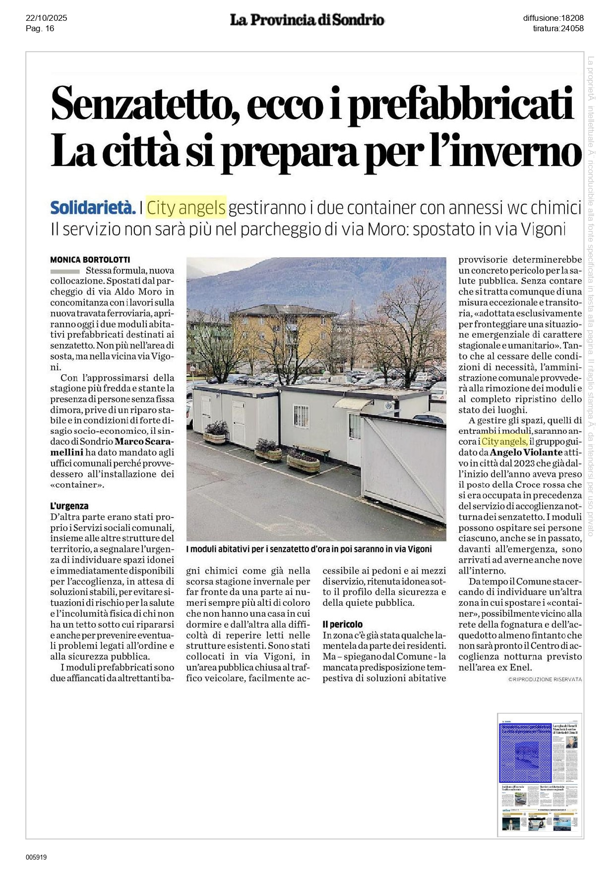City Angels Sondrio